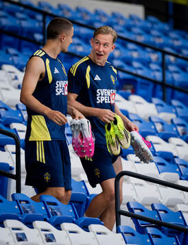 Gustaf Lagerbielke and Herman Johansson of the Swedish