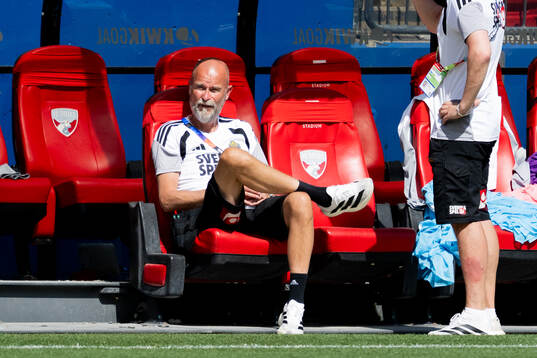 Björn Eriksson, equipment manager of the Swedish national