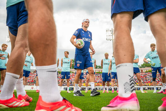 Ståle Solbakken, head coach of the Norwegian national