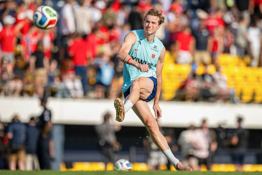 Kristian Thorstvedt of the Norwegian national football team