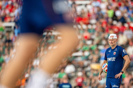 Ståle Solbakken, head coach of the Norwegian national