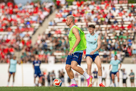 Julian Ryerson of the Norwegian national football team at