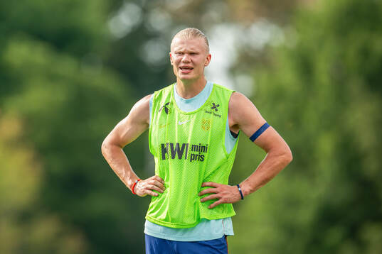 Erling Braut Haaland of the Norwegian national football