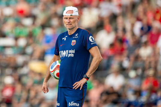 Ståle Solbakken, head coach of the Norwegian national