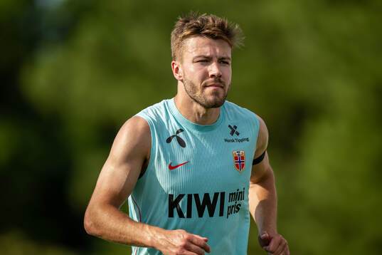 Fredrik André Bjørkan of the Norwegian national football