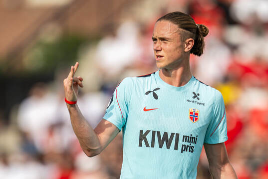 Thelo Aasgaard of the Norwegian national football team at