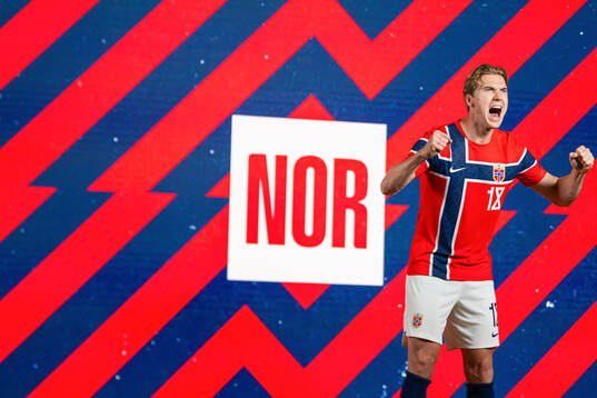 Kristian Thorstvedt of the Norwegian national football team