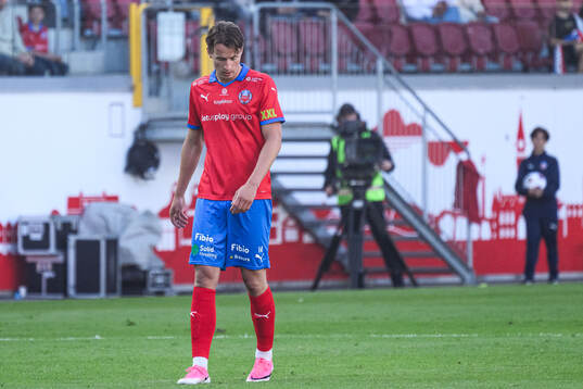 Helsingborgs Lukas Kjellnäs deppar