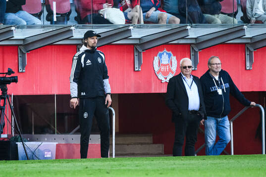 Landskronas tränare Robin Asterhed