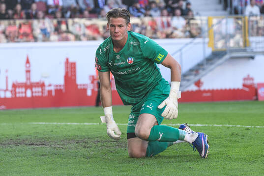 Helsingborgs målvakt Johan Brattberg