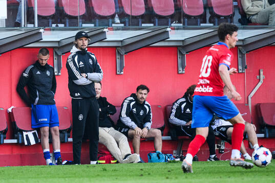 Landskronas tränare Robin Asterhed