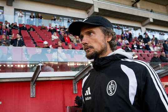 Landskronas tränare Robin Asterhed