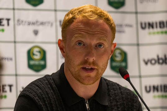 Helsingborgs manager Stevie Grieve