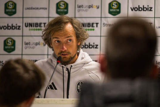 Landskronas tränare Robin Asterhed
