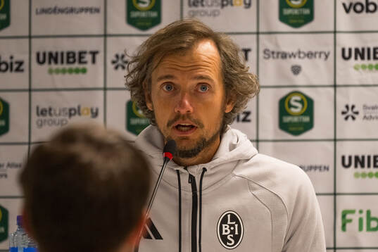 Landskronas tränare Robin Asterhed