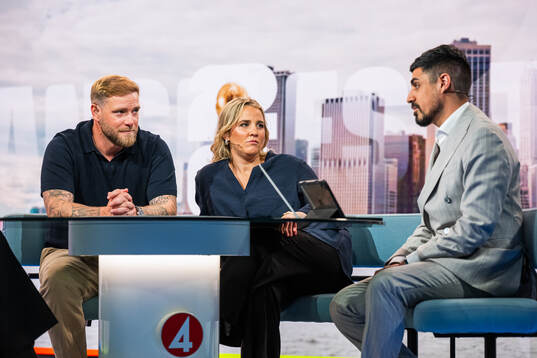 Experter John Guidetti, Irma Helin Zibanejad och Siavoush