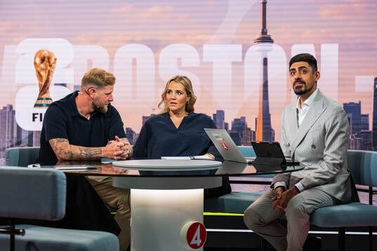 Experter John Guidetti, Irma Helin Zibanejad och Siavoush