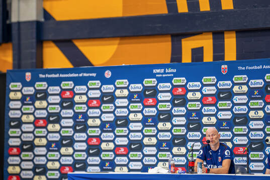 Ståle Solbakken, head coach of the Norwegian national