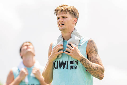 David Møller Wolfe of the Norwegian national football team