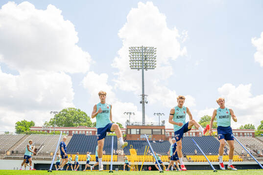 Henrik Falchener, Martin Ødegaard and Morten Thorsby of