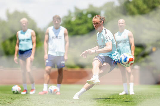 Thelo Aasgaard of the Norwegian national football team at a