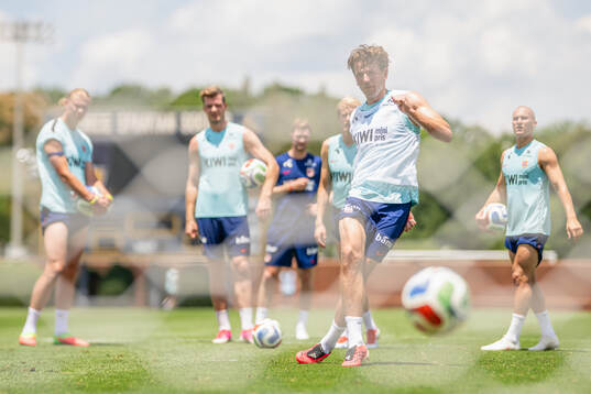 Sander Berge of the Norwegian national football team at a
