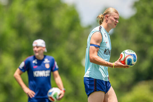 Erling Braut Haaland of the Norwegian national football