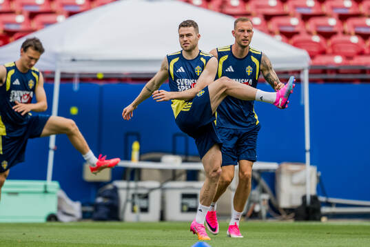 Gabriel Gudmundsson of the Swedish national football team