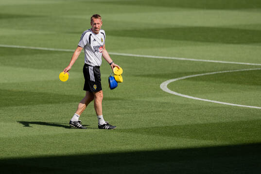 Head coach Graham Potter of the Swedish national football