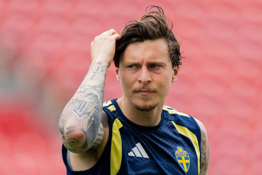 Victor Nilsson Lindelöf of the Swedish national football