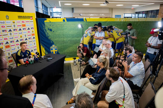 Viktor Gyökeres of the Swedish men's national football team