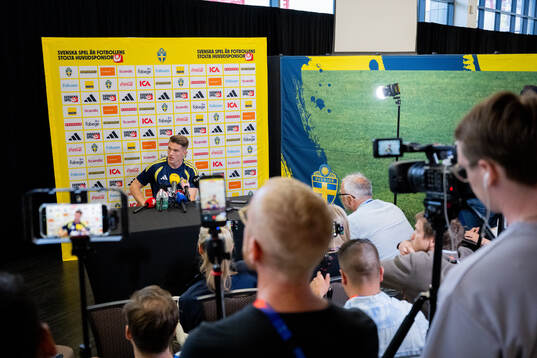 Viktor Gyökeres of the Swedish men's national football team