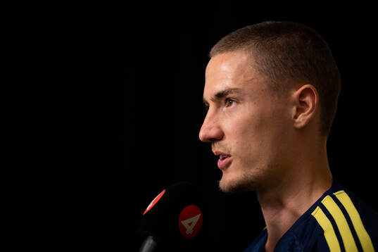 Gustaf Lagerbielke of the Swedish men's national football