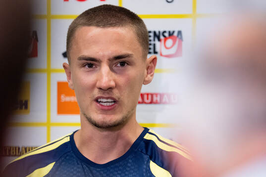Gustaf Lagerbielke of the Swedish men's national football