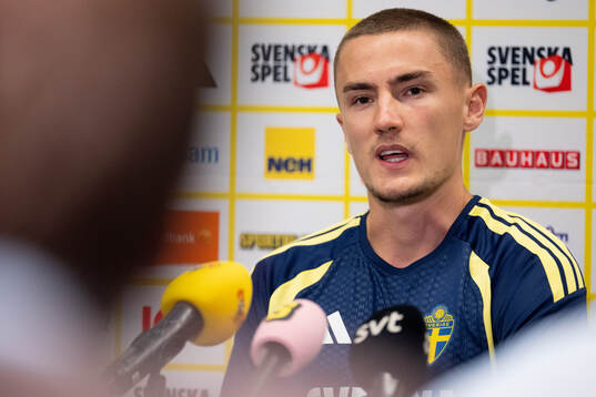 Gustaf Lagerbielke of the Swedish men's national football