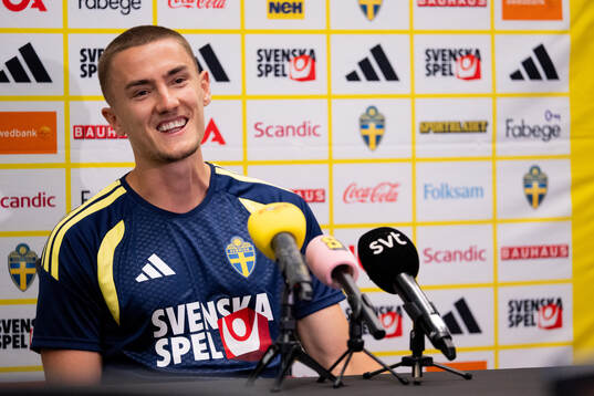 Gustaf Lagerbielke of the Swedish men's national football