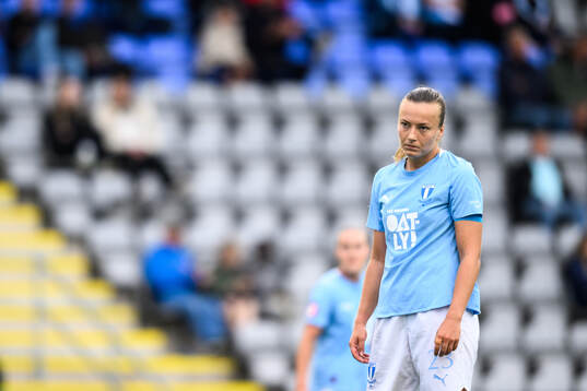 Malmö FFs Sara Kanutte Sørensen Fornes deppar