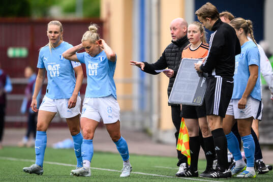 Malmö FFs tränare Jonas Valfridsson