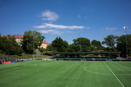 Interiör vy över Hammarby IP