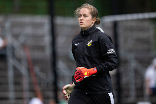 Häckens målvakt Fanney Inga Birkisdottir