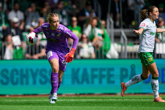 Häckens målvakt Fanney Inga Birkisdottir