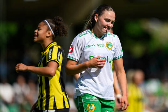 Häckens Felicia Schröder och Hammarbys Vilde Hasund