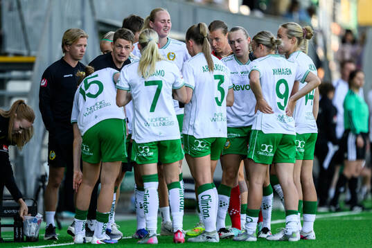 Hammarbys tränare William Strömberg