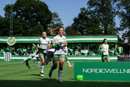 Hammarbys Elin Sørum och Gudrun Arnardottir