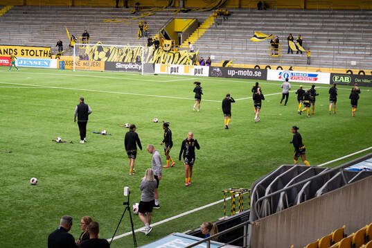 Elfsborgs spelare värmer upp