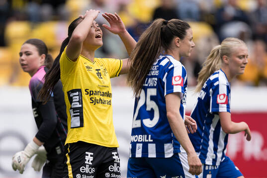 Elfsborgs Matilda Mårtensson deppar