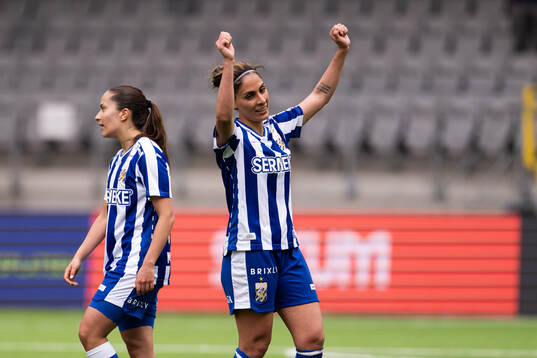 IFK Göteborgs Parva Zarassi jublar