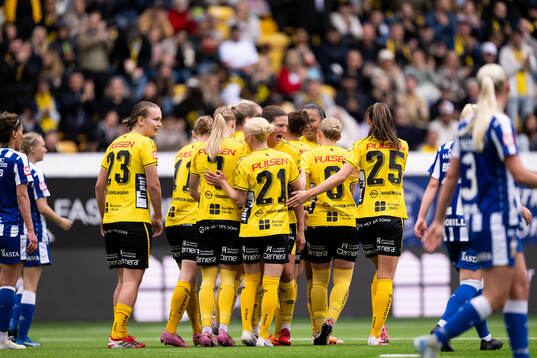 Elfsborgs spelare jublar