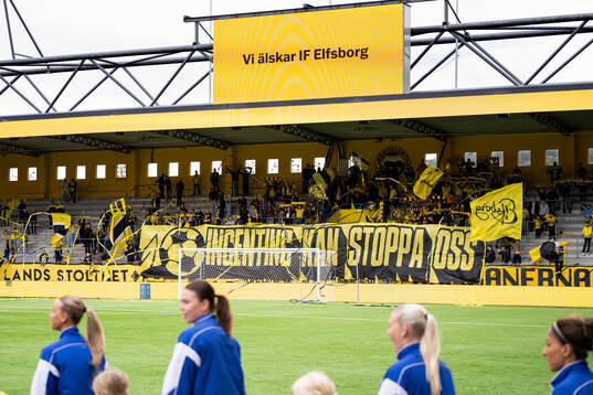 Elfsborgs supportrarnas tifo