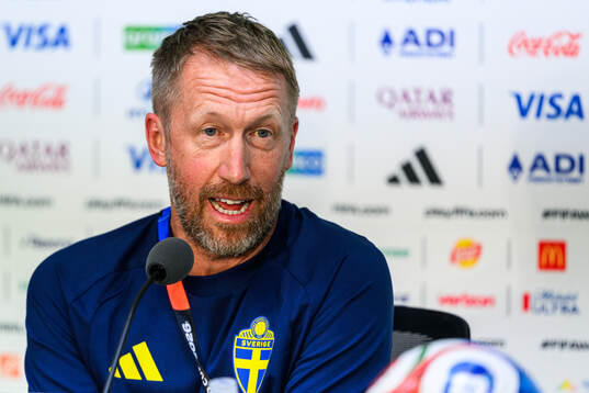 Head coach Graham Potter of the Swedish national football